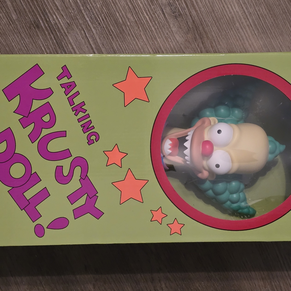 Krusty the Clown Talking Doll - Multicolor